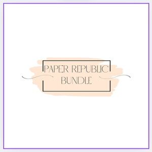 BUNDLE Set of Paper Republic Grand Voyager XL Notebook Leather Covers